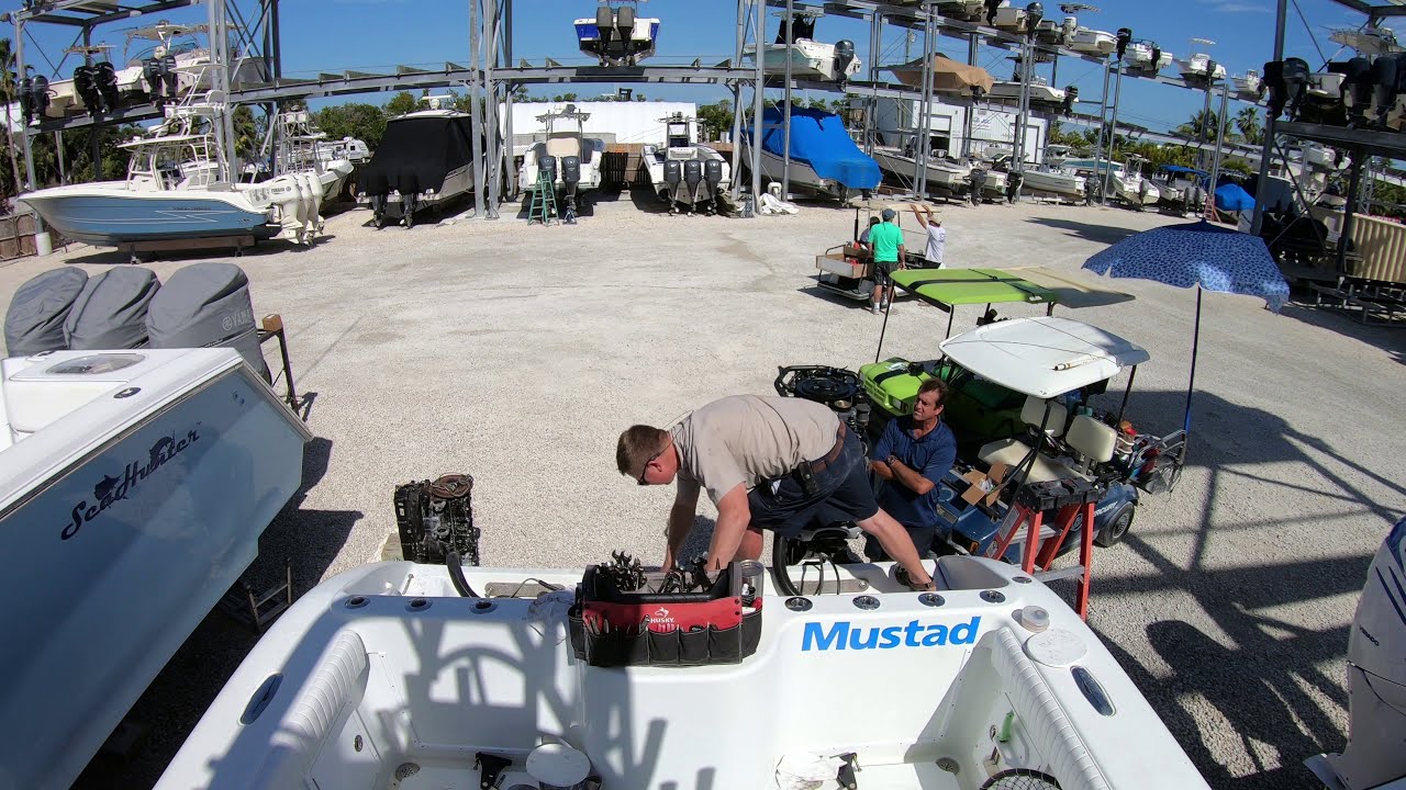 Repowering 3 OUTBOARDS IN 1 DAY!