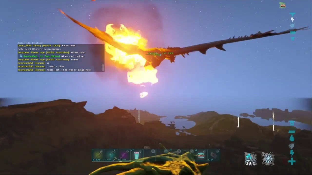 Ark Official PvP: Griefing Aham server 271