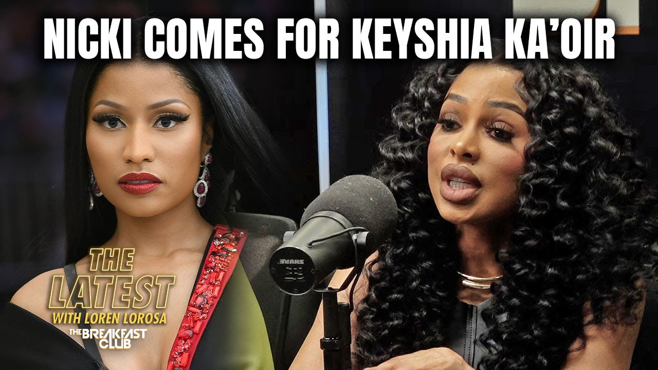 Nicki Minaj Calls Out Keyshia Ka'oir & The Breakfast Club For NO REASON