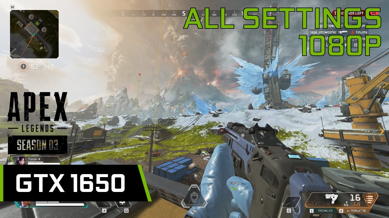 GTX 1650 Apex Legends Season 3 | All Settings Tested