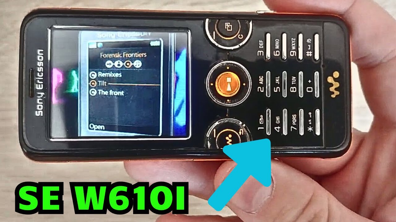 Sony Ericsson W610i – Recenzja, Gry, Dzwonki (2007)