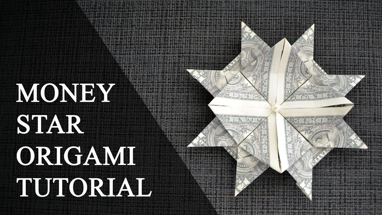MONEY STAR | Dollar Origami | Tutorial DIY (designer is NProkuda)