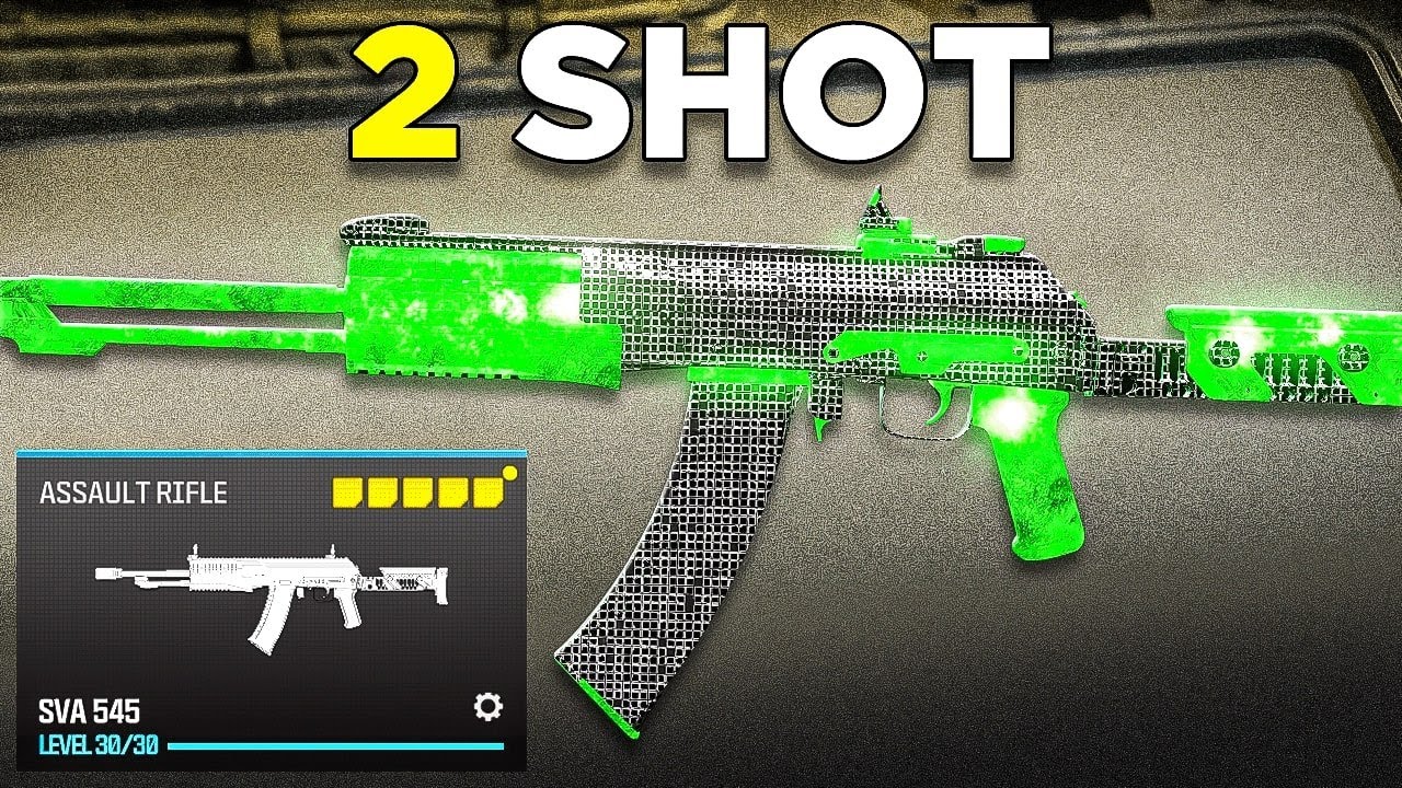 Новая *2-выстрельная* экипировка SVA 545 не имеет отдачи в MW3! (Лучшая конфигурация класса SVA 5...