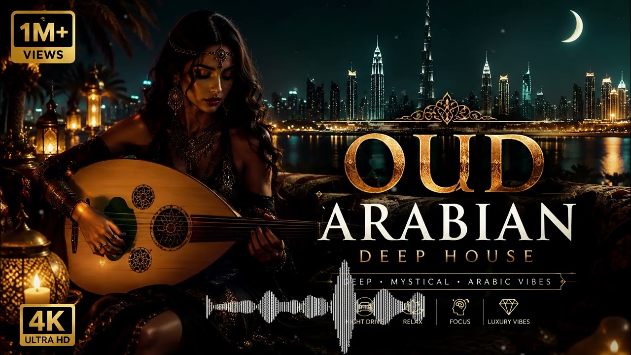 🔥 Dubai Midnight Mirage &mdash; Hypnotic Arabian Oud Deep House | Luxury Desert Night Drive 2026