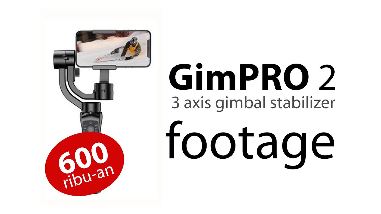 Hasil gimPRO 2, 3 axis gimbal stabilizer footage