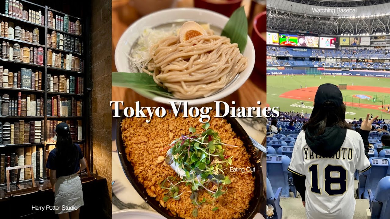 Life in Japan Vlog｜Harry Potter Studio Tour Tokyo, Best Udon in Tokyo, Short Trip to Osaka