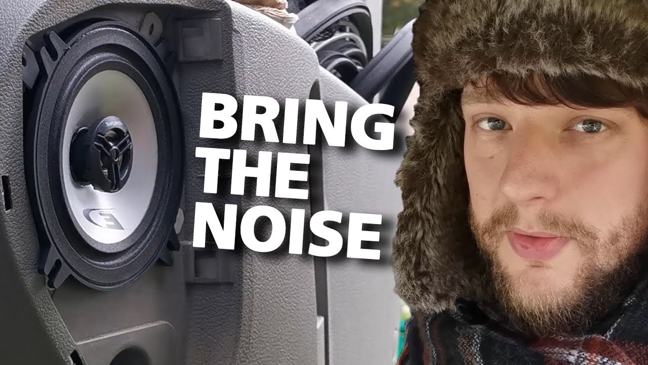 Установка новых динамиков в мой фургон (Nissan Interstar / Renault Master)