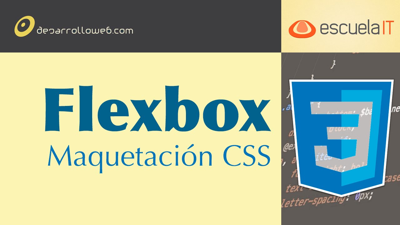 Maquetación CSS con Flexbox
