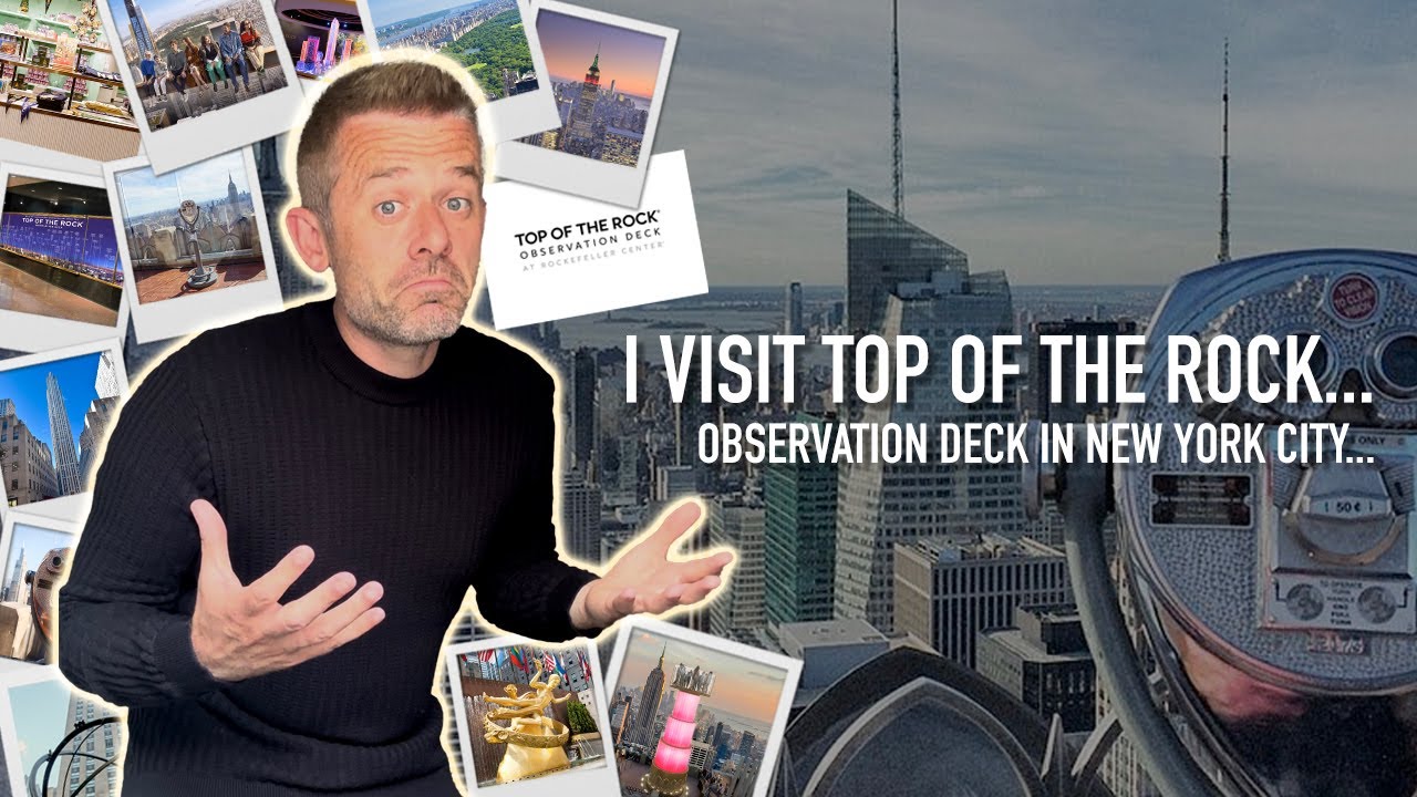 I Visit Top of the Rock Observation Deck in New York City...