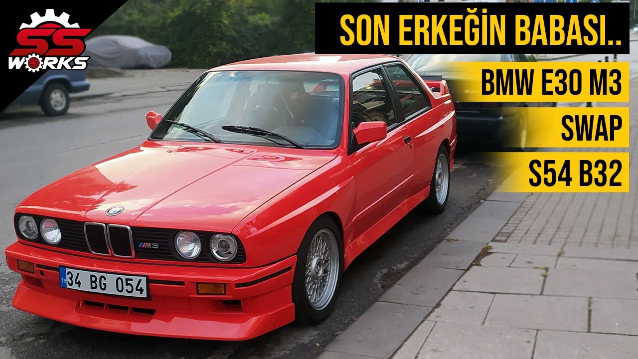 SSWORKS TESTOSTERON MAKİNESİ (BMW E30 M3 SWAP S54B32)
