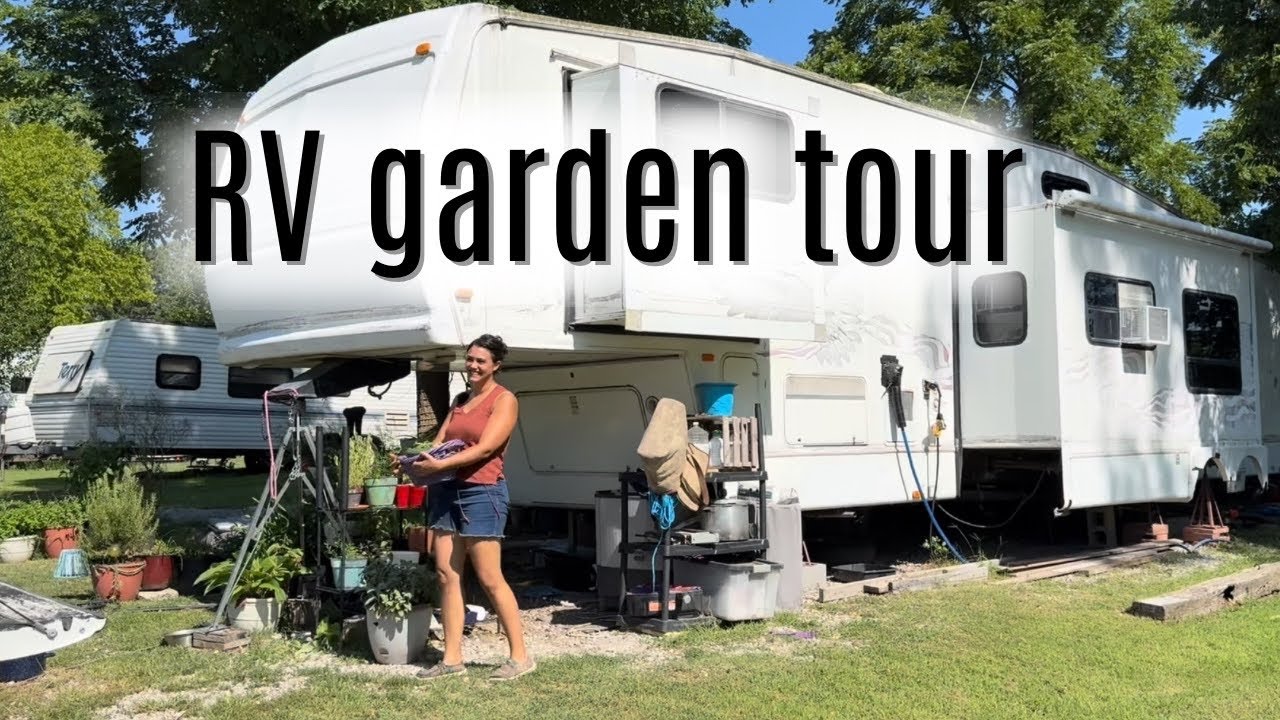 Tiny garden, big dreams: Growing a container garden at an RV campground