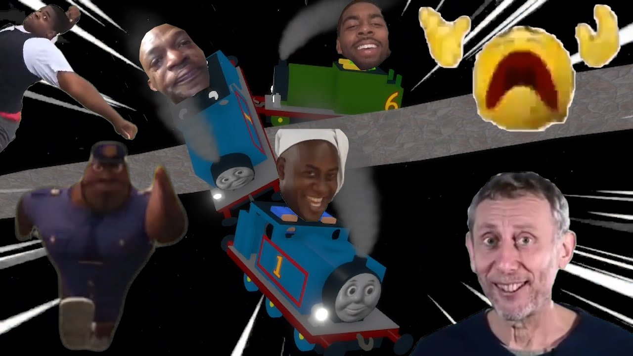 ROBLOX Funny Thomas The Train Ride Crash! #2