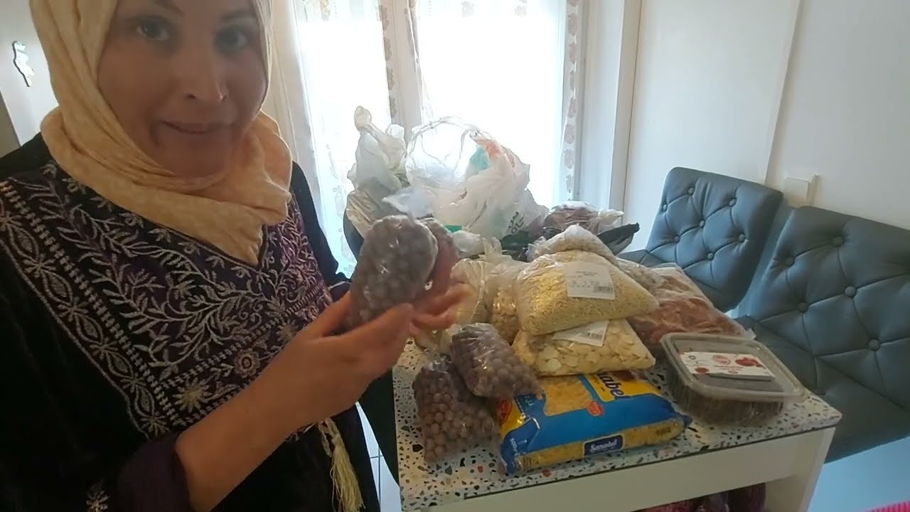 عودة إلى سويسرا 💕💕👍ترتيب مشترياتي من تونس 💕💕👍
