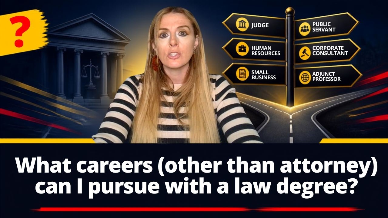 What careers, other than lawyer, can I pursue with a J.D. (law degree)?