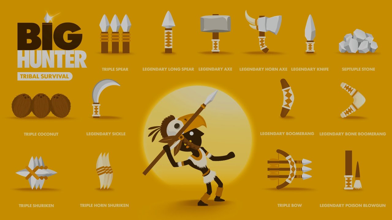 Big Hunter | All Weapons | Addictive game