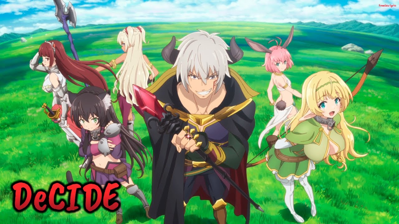 『Lyrics AMV』 Isekai Maou OP 1 Full 「DeCIDE - SUMMONERS 2+」