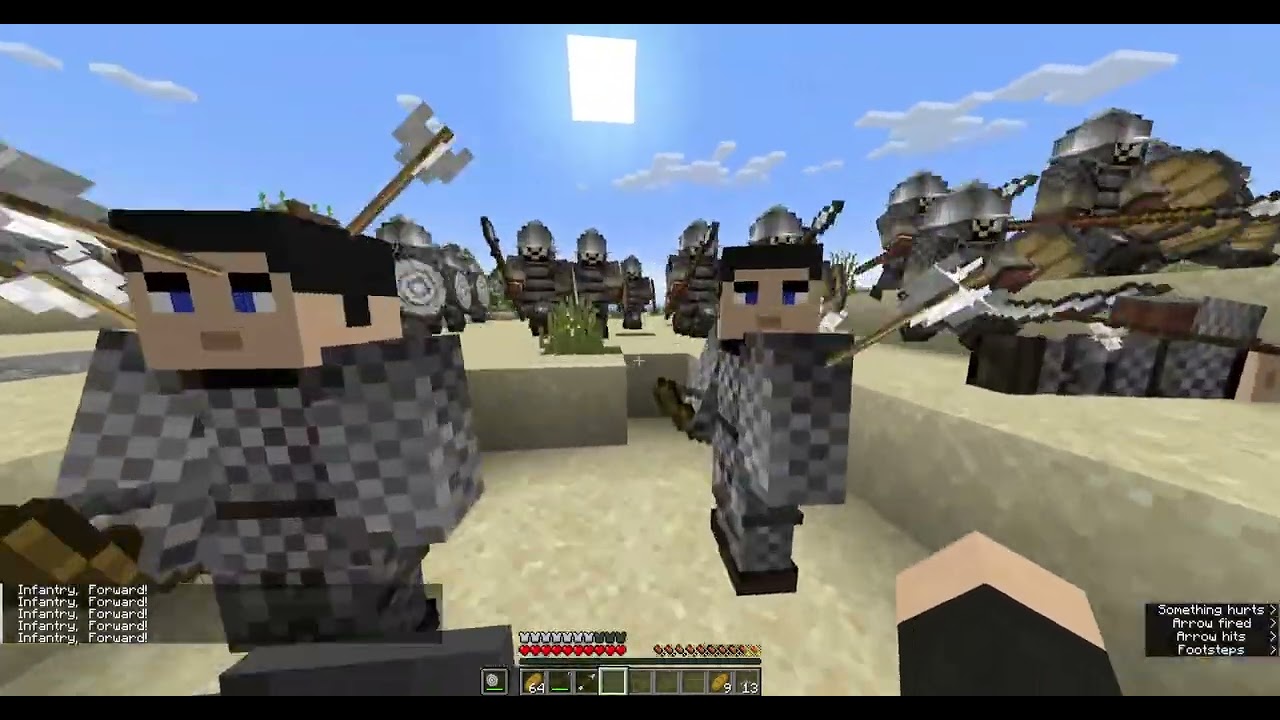 Villager Recruits Mod, invading Cyprus agains NPC-Commander.