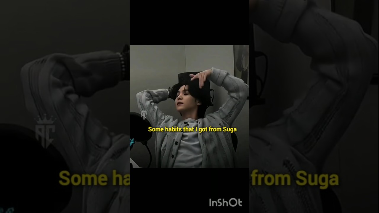 Habits I got from Suga...🔥🌚#shortsviral #bts #btsarmy #suga #yoongi #hobiedits #fypシ゚viral #kpop
