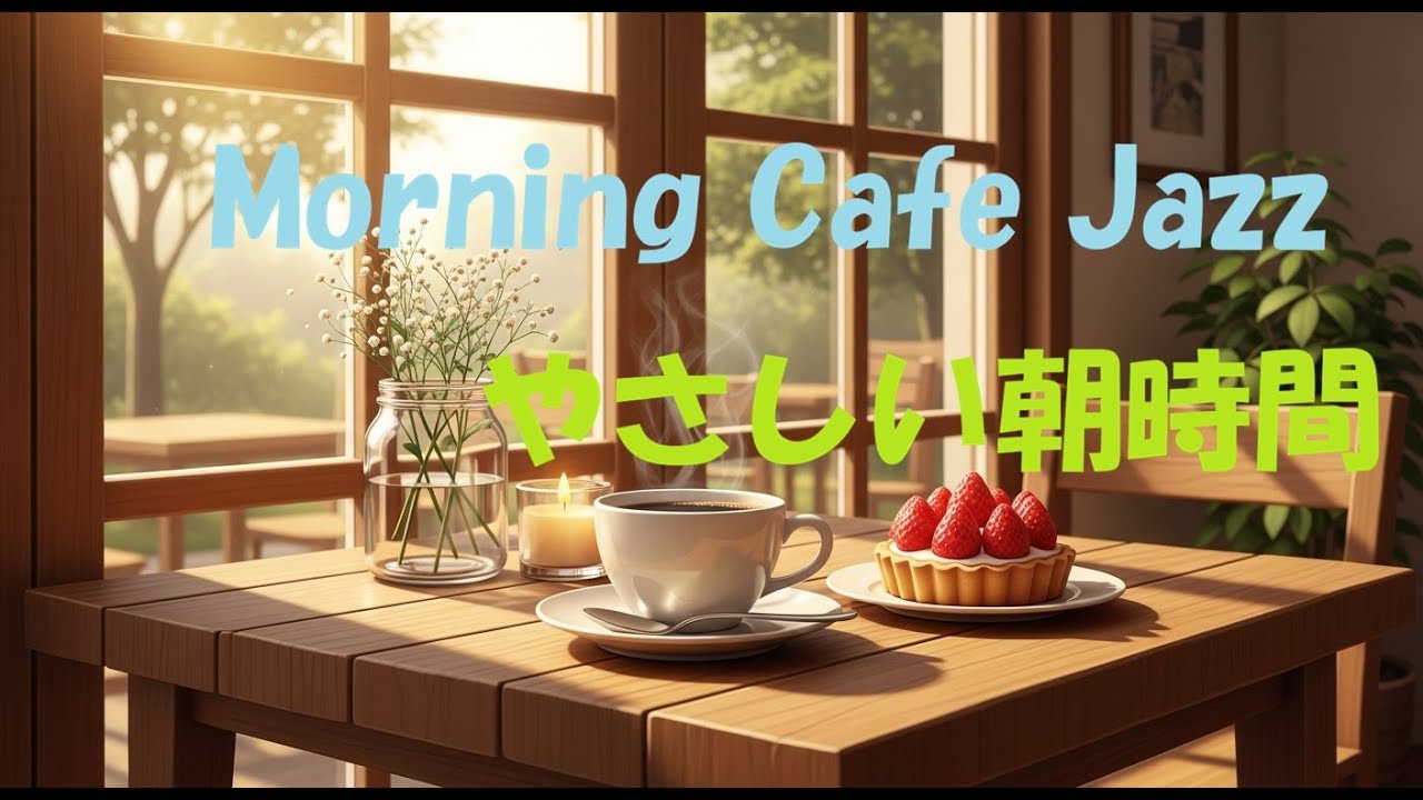 Morning Cafe Soft Jazz – 癒しの朝カフェピアノBGM｜Slow & Cozy Piano Music