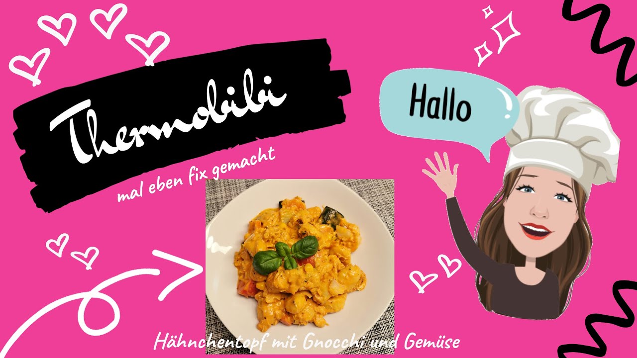 Hähnchentopf mit Gnocchi und Gemüse mal eben fix gemacht aus dem Thermomix® TM6