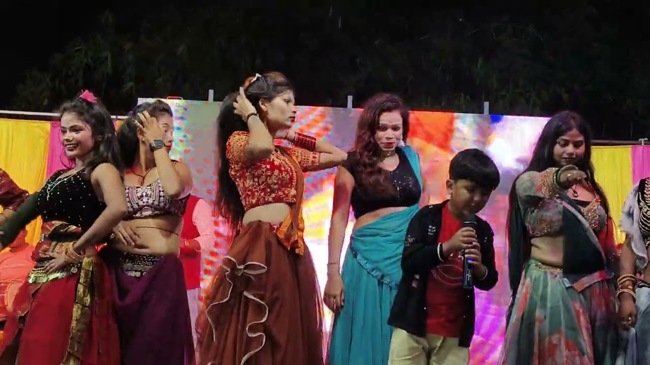 #video Ansh Mishra Chappra stage show #stageshow