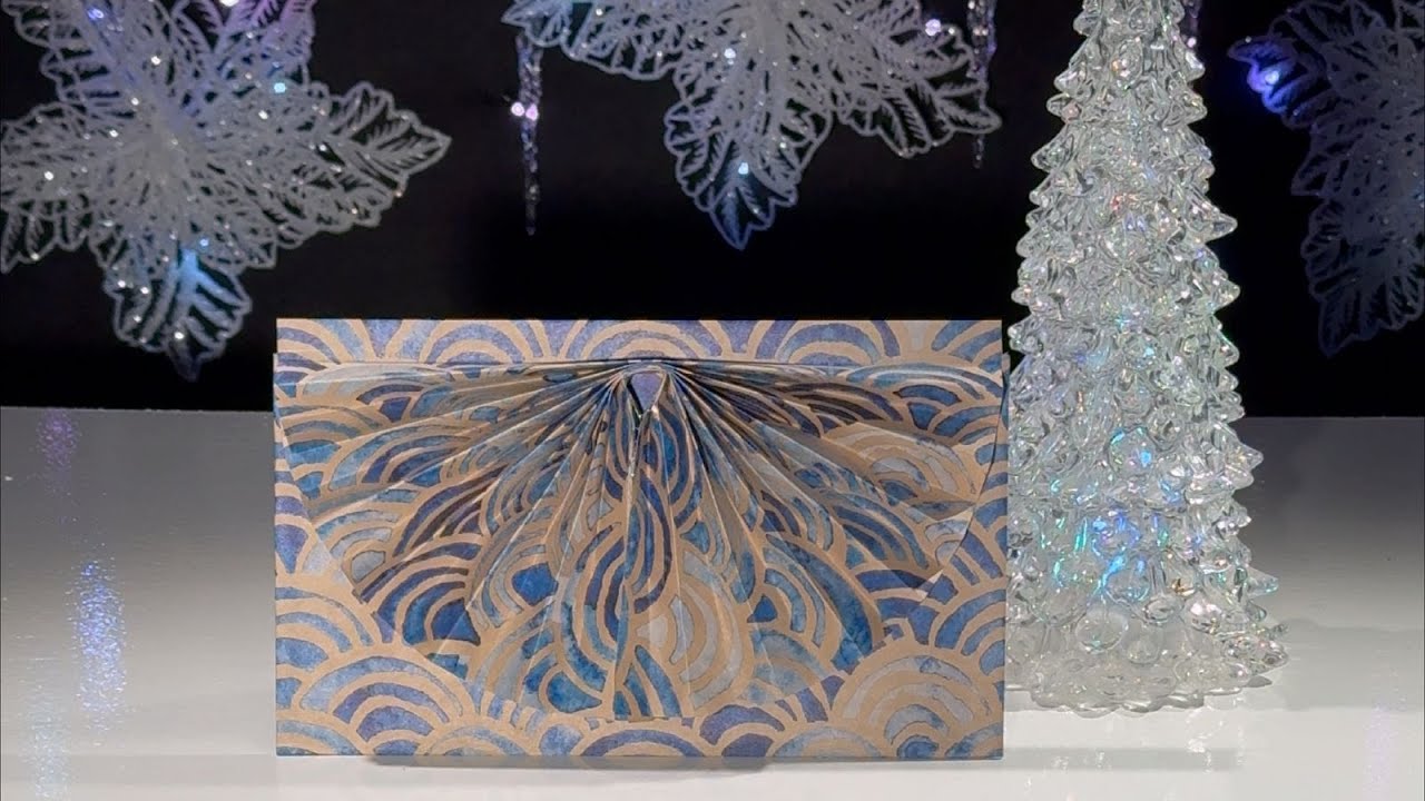 ❄️✨ How to wrap MONEY as a gift 🎁 #giftwrapping #winter #present