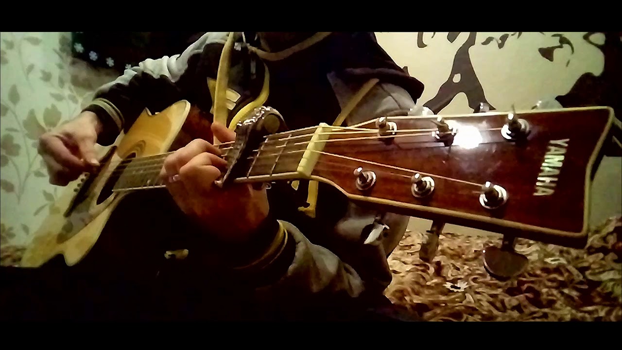 Дискотека 2000-х(Дул с моря ветер!)))-топотуха на гитаре