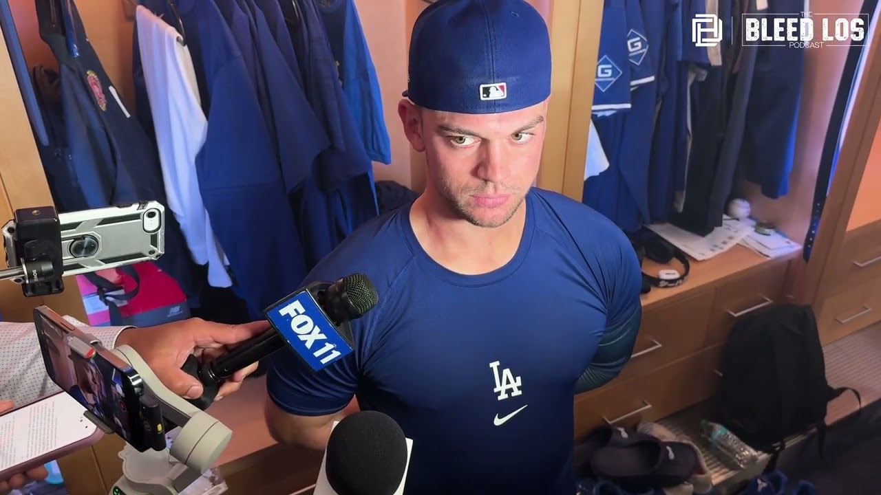 Dodgers postgame: Ben Rortvedt on Catching Blake Snell & Dodgers Pitching Confidence