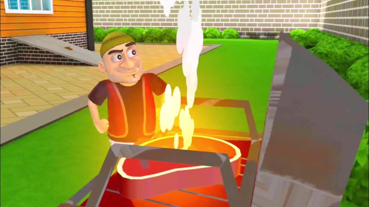 Scary Robber Home Clash Version 1.21 | Grill Level Prank