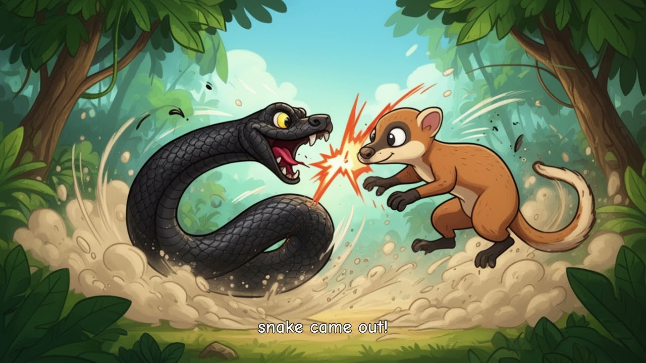 The Foolish Heron and the Clever Mongoose