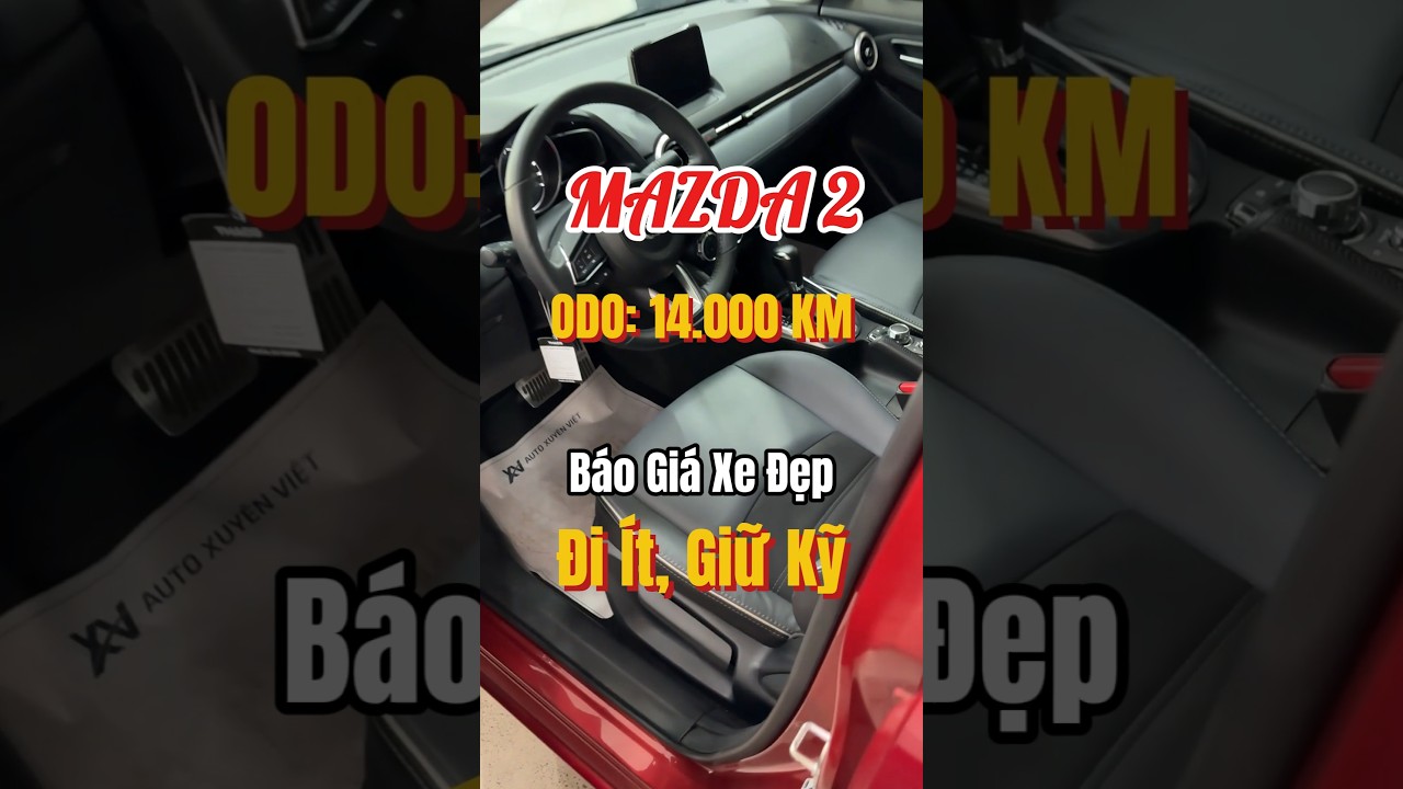 Mazda 2 Luxury 14.000 Km đi ít, chủ xe giữ kỹ 