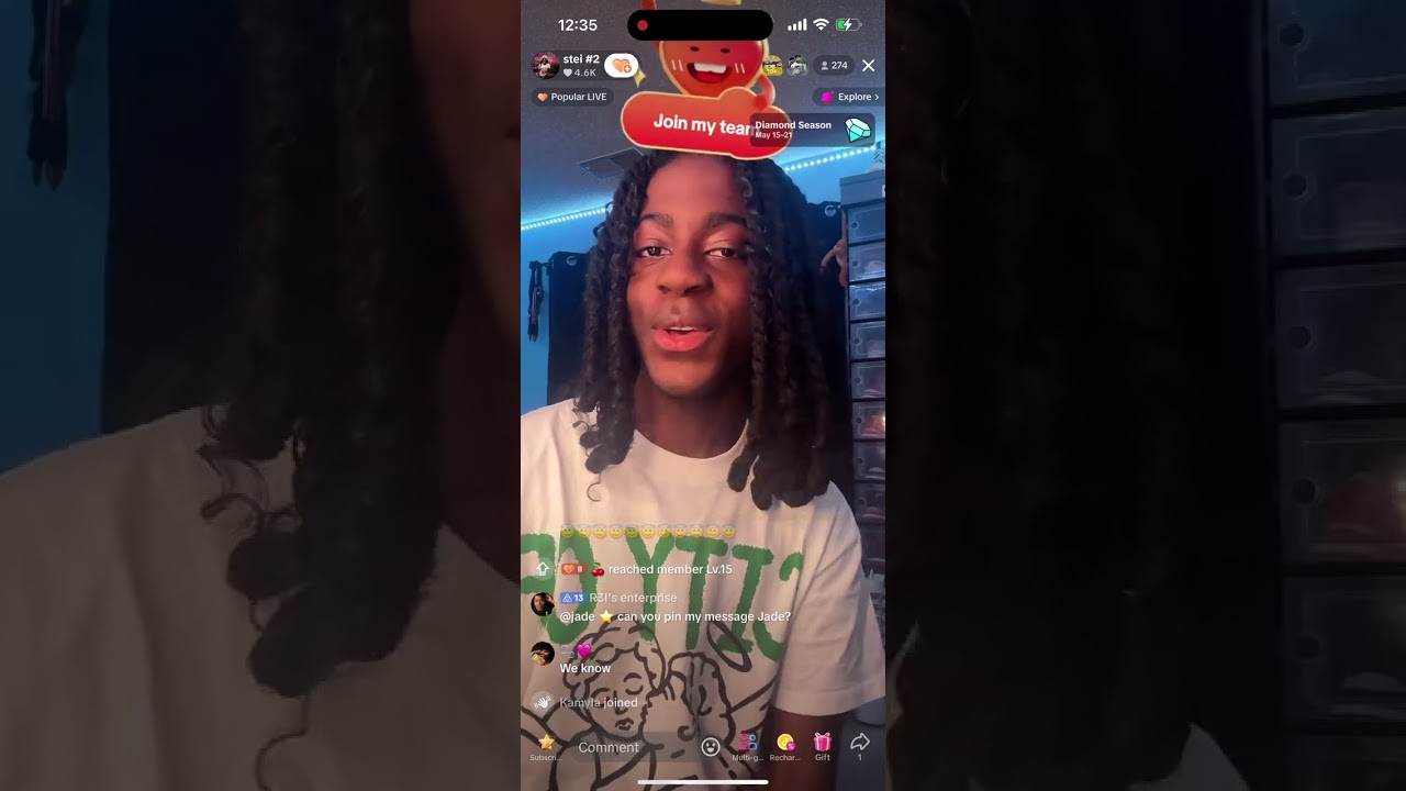 Stei/Steyeuh live (runs into a racist in bl@ckface)