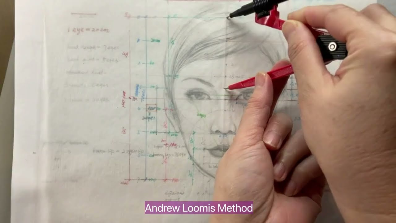 Comparing Andrew Loomis vs. Jack Hamm Method & Summary /How to Draw Head #03 #403