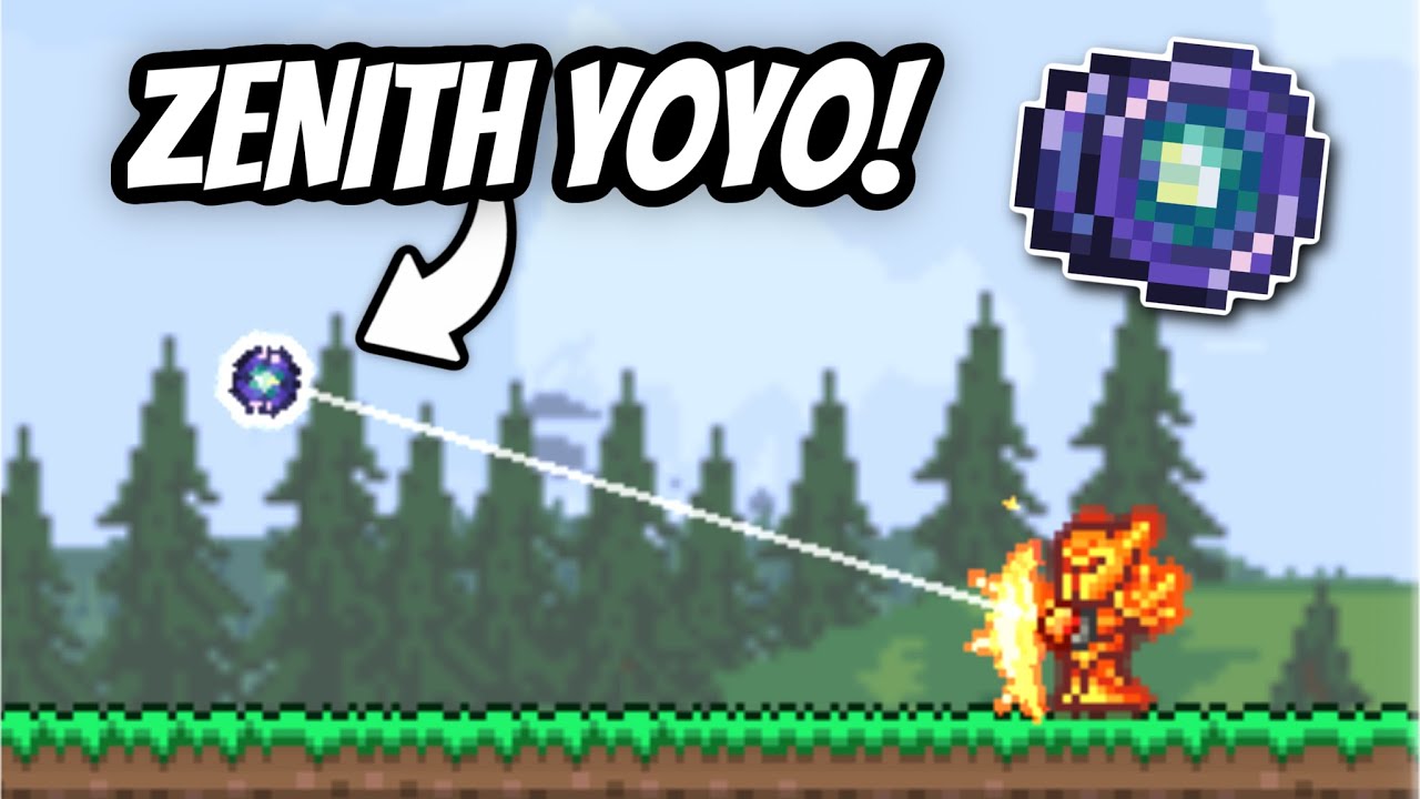 I made a ZENITH YOYO in TERRARIA!