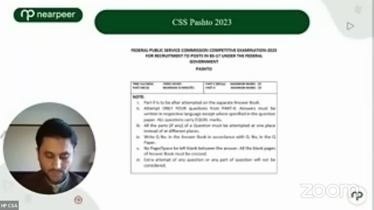 CSS Pashto