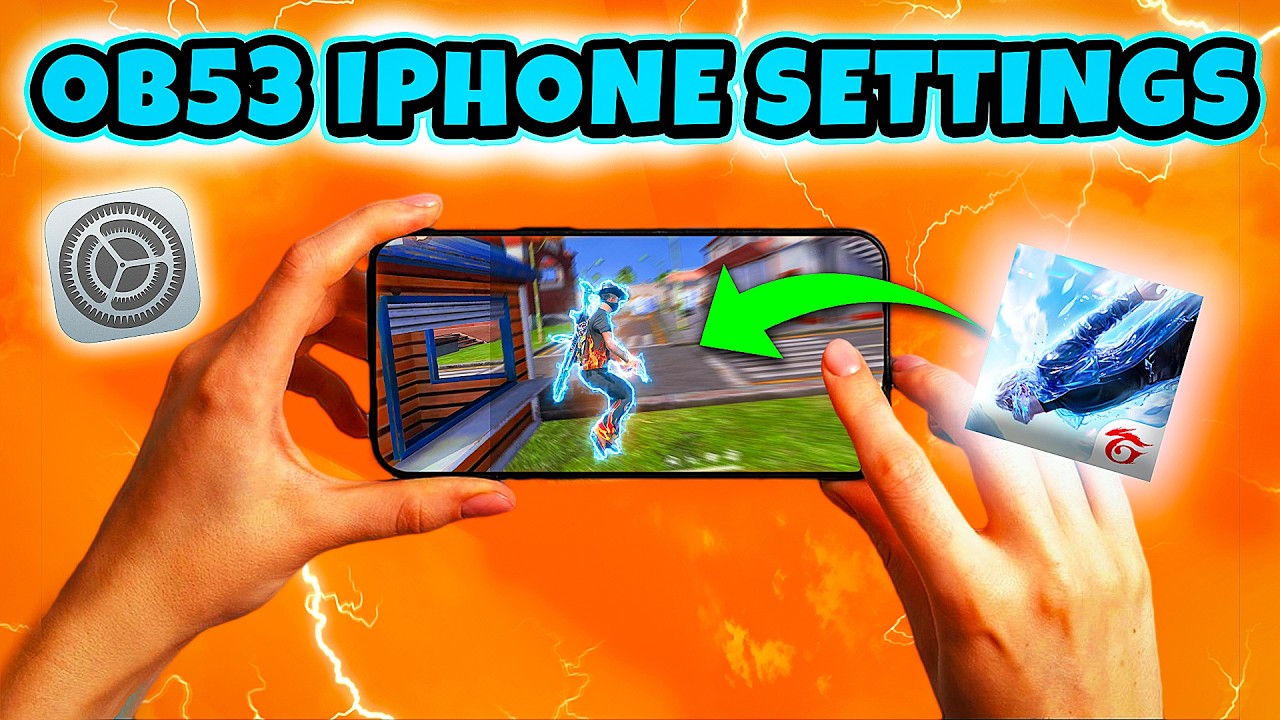 Free Fire OB53 iPhone Best Settings for 98% Headshots | Iphone dpi free fire