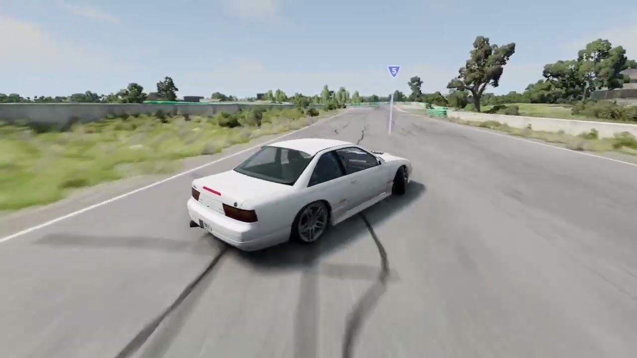 [BeamNG] V8 swapped 200BX drift