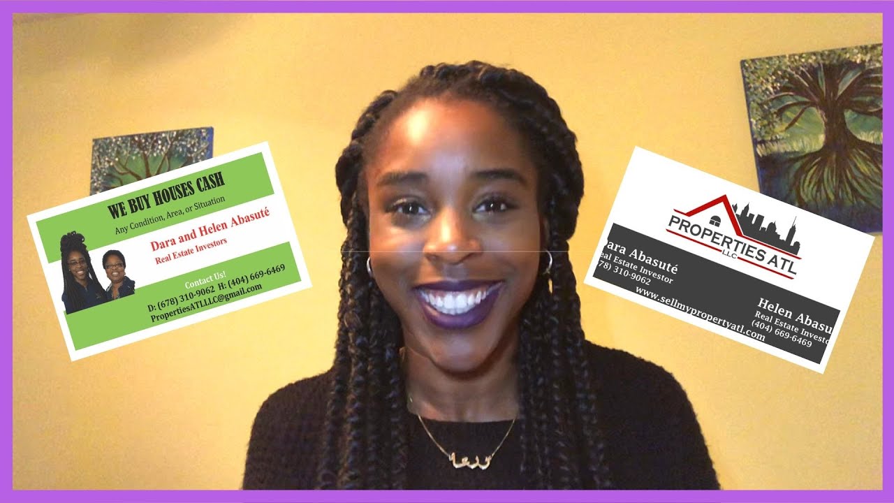 Business Card Designs for Real Estate Investors | Wholesaling Real Estate