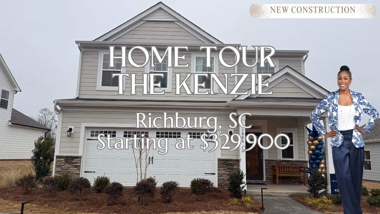 Richburg Meadows | Kenzie Floor Plan Tour | New Construction Homes in South Carolina