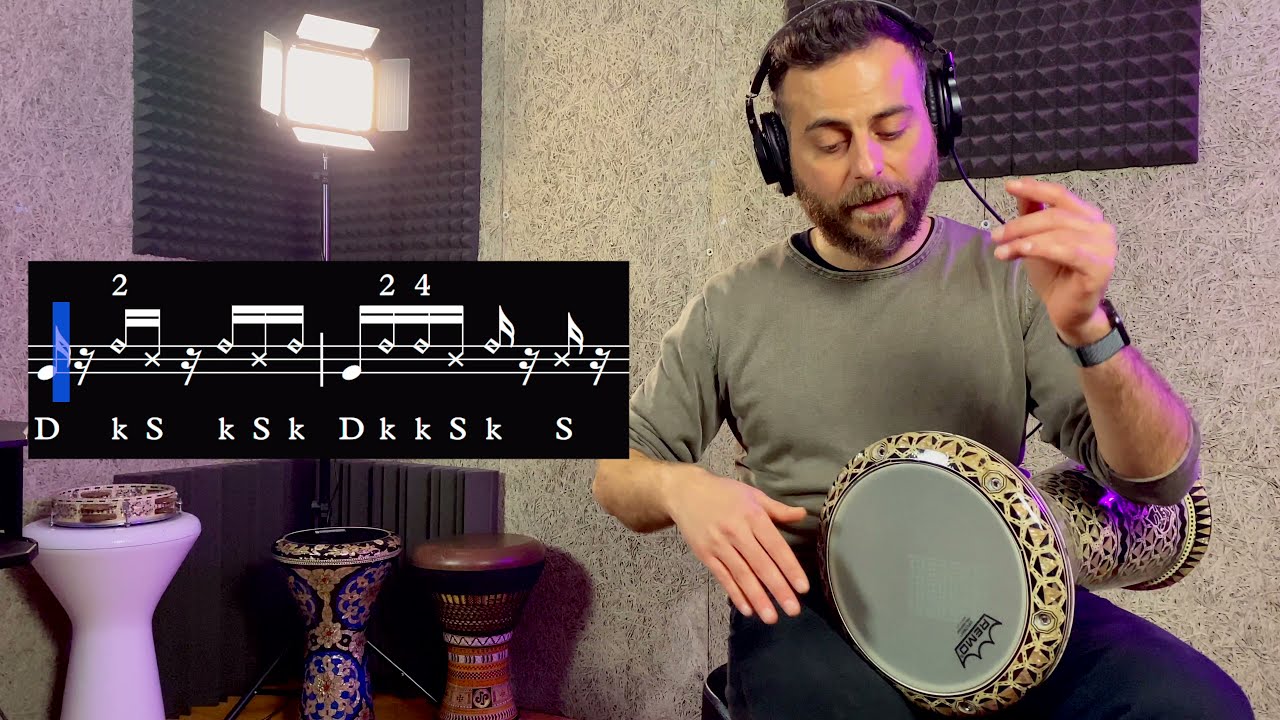 🔹DARBUKA TUTORIAL | MALFUF Patterns #1