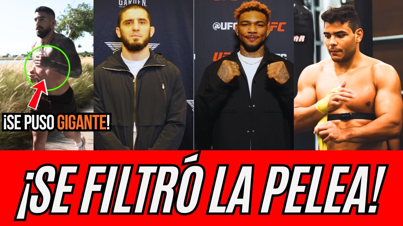 🚨¡EL FÍSICO MUTANTE DE TOPURIA Y LA PELEA SECRETA QUE AMENAZA A MAKHACHEV! Y MÁS