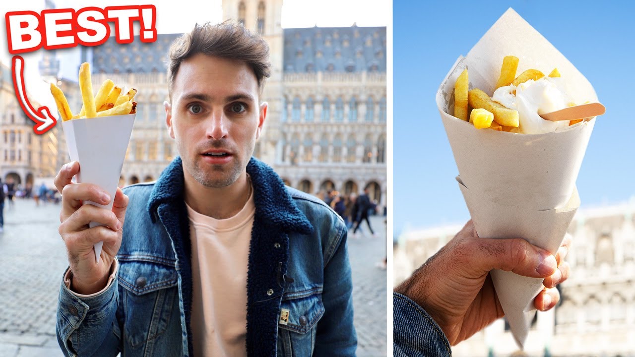 Finding the BEST FRENCH FRIES in Brussels, Belgium 🇧🇪