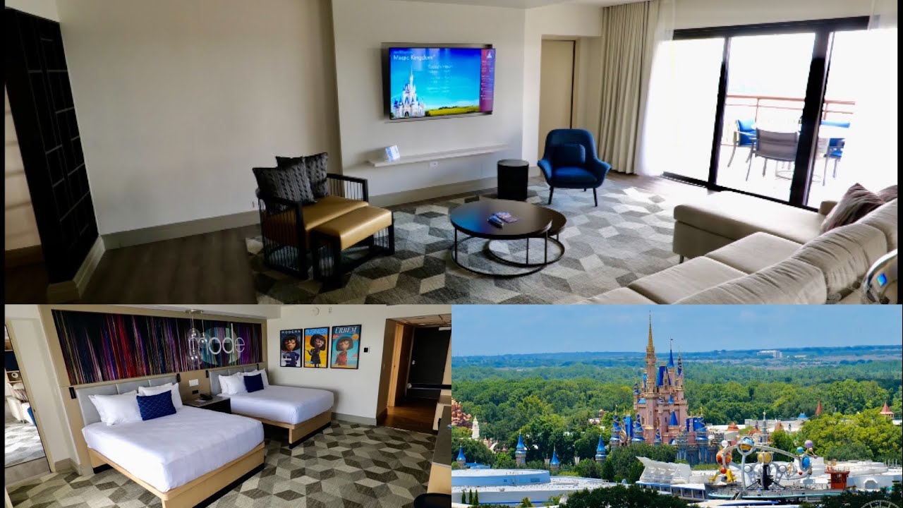 Disney's Contemporary Resort One Bedroom Suite Theme Park View Tour in 4K | Walt Disney World 2022