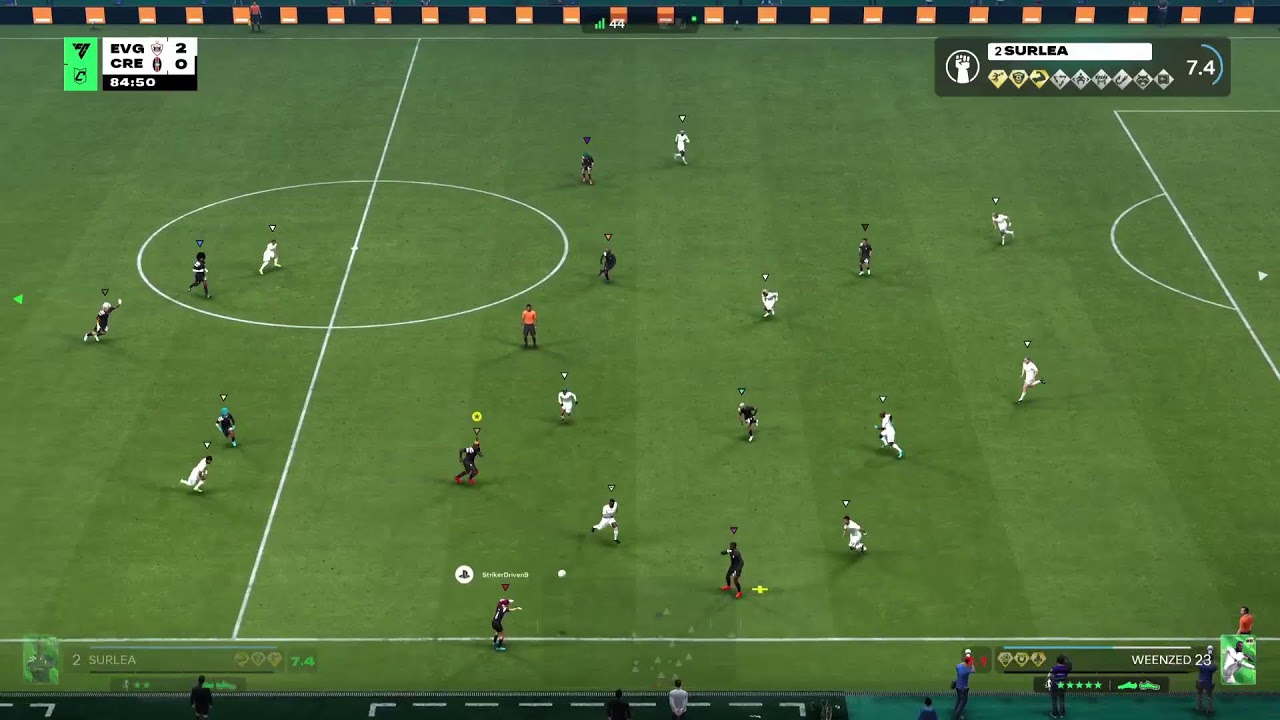 AC Crema 1908 vs Evora