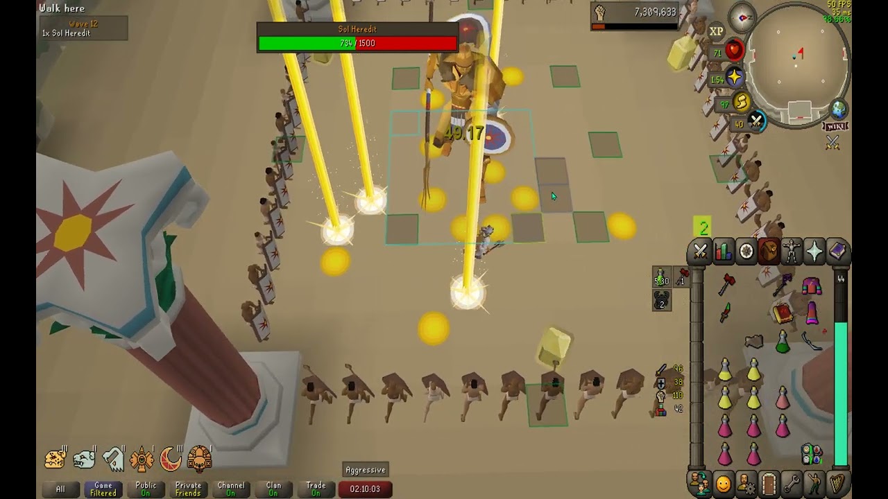 Sol Heredit Fight - 30 Def Iron - OSRS