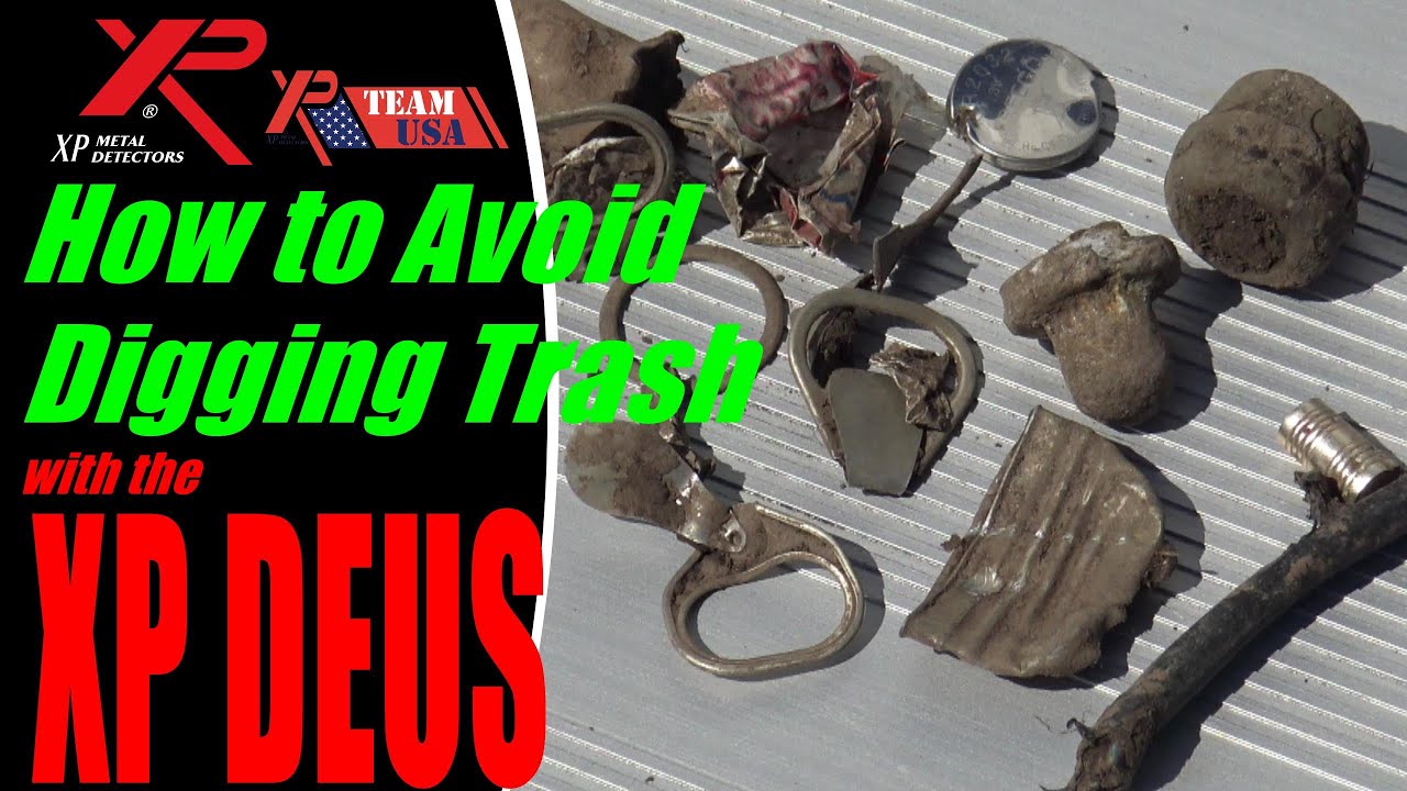 XP Deus How to Avoid Digging Trash in the park