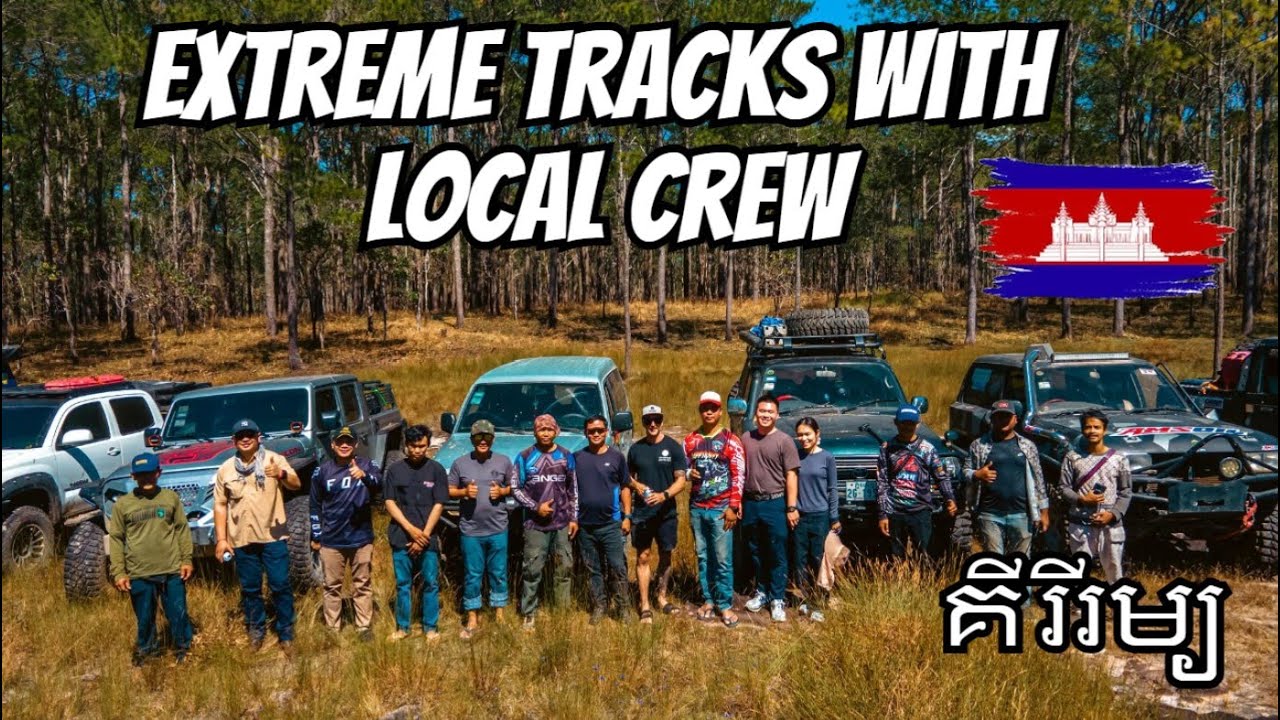Driving JACKED UP 4x4s on Kirirom's CRAZIEST Tracks! គីរីរម្យ