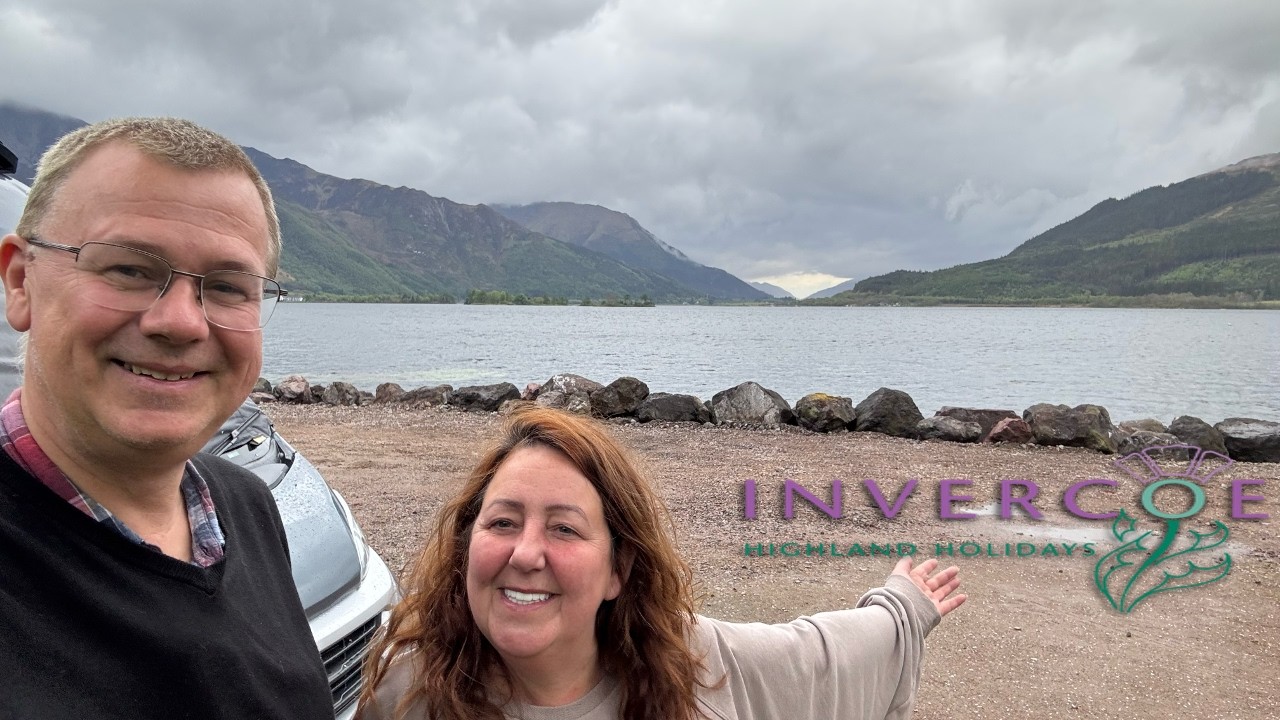 Glencoe, Invercoe Highland Holidays by Loch Leven, Scotland