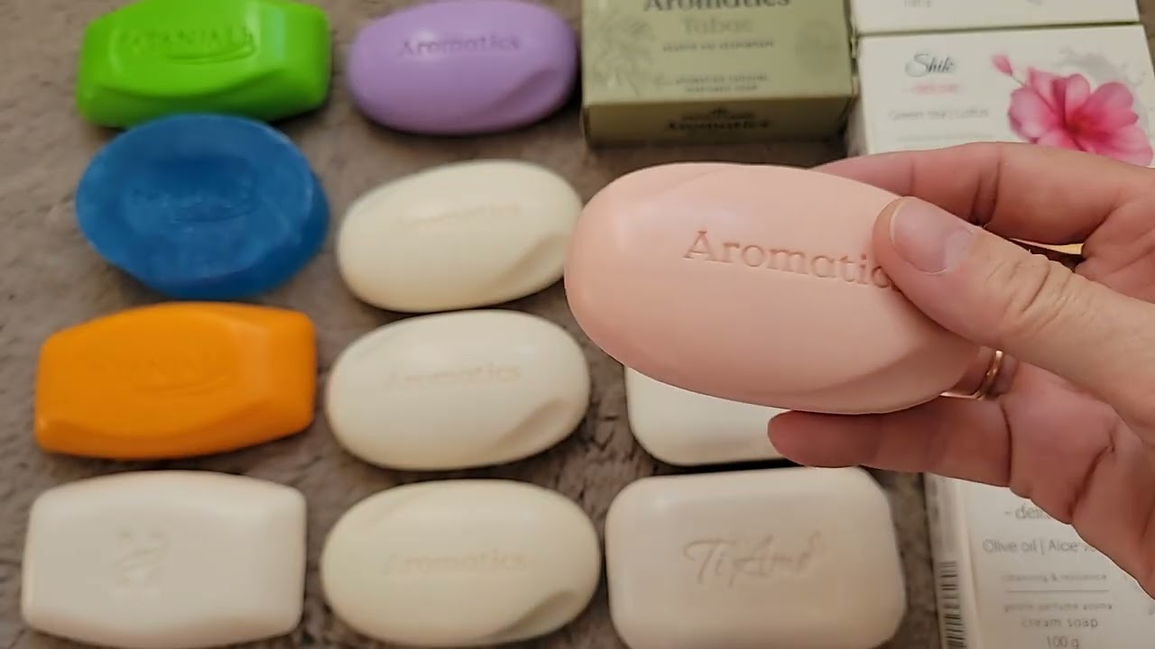 New collection The Soap Bars! Unboxing) ASMR) No Talking!