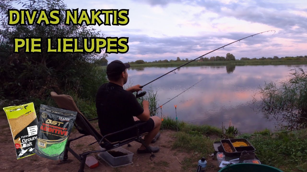 Divas naktis pie Lielupes ķerot brekšus! Lapsa un stārķis neliek mieru! Kā un uz ko es ķeru brekšus!